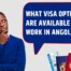What is the right visa that allows you to work in Angola?